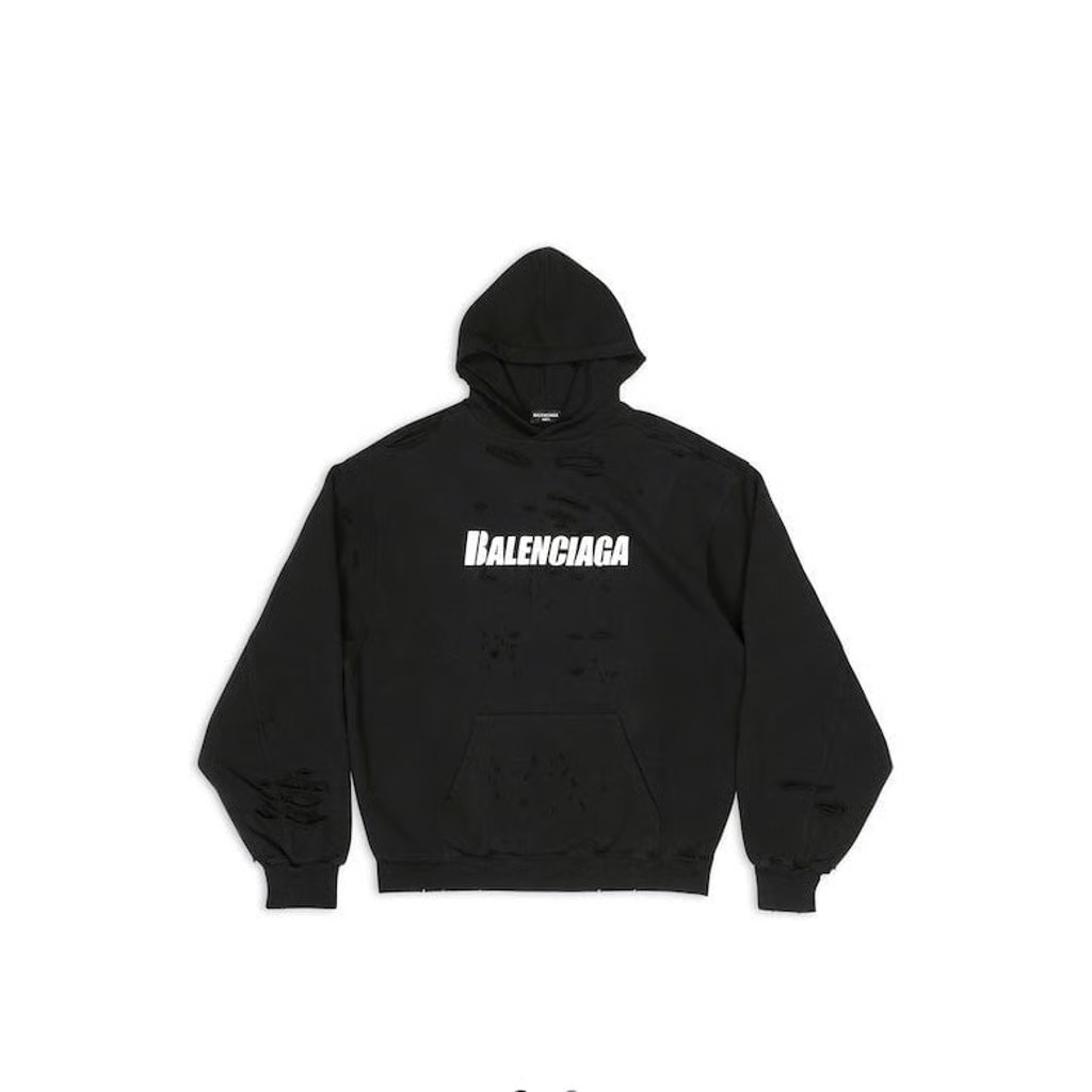 Balenciaga Destroyed Hoodie